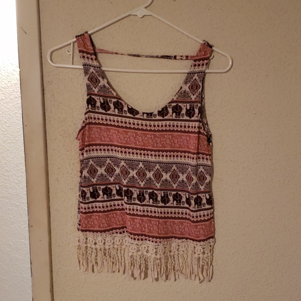 Elephant Crop Top